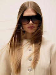 River Island Banana Sleeve Collarless Jacket - Bild 4 von 4