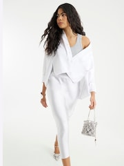 River Island Silver Easy Bias Maxi Skirt - Image 2 of 4