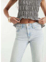 River Island Blue Slim Fit Cropped Jeans - Image 4 of 4
