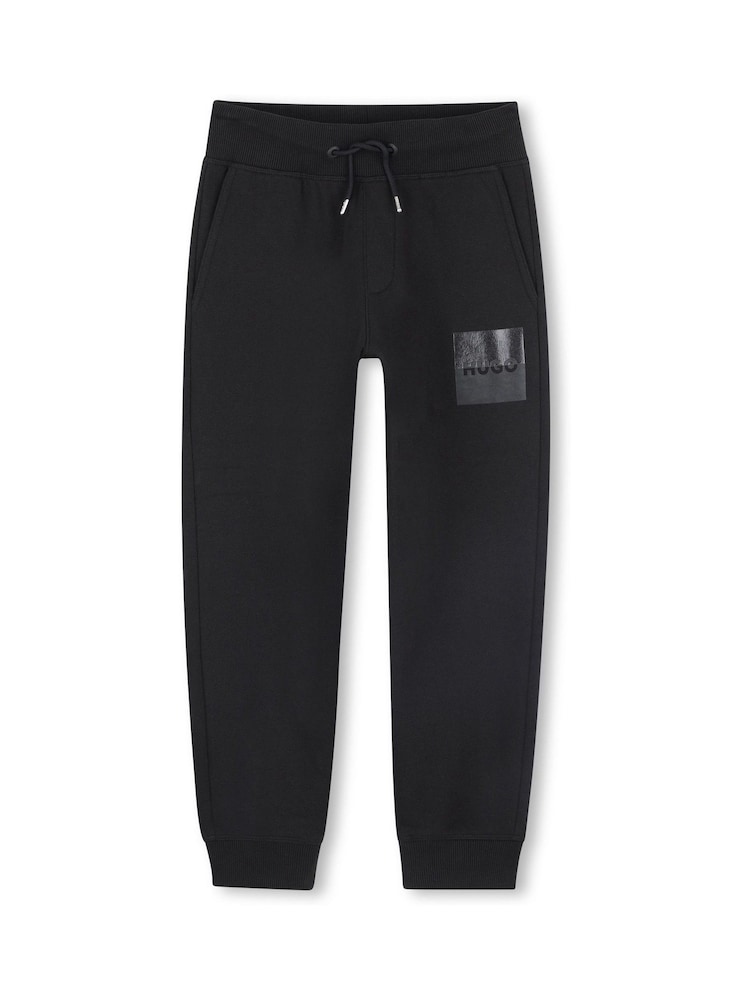 HUGO Black Logo Joggers - Image 2 of 4 HUGO Black Logo Joggers - Image 2 of 4