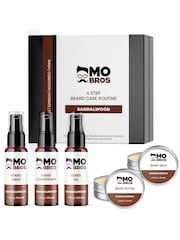 Mo Bros Sadalwood 4 Step Beard Care Kit - Image 1 of 4