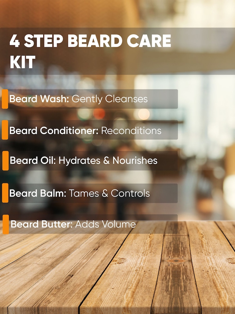 Mo Bros Sadalwood 4 Step Beard Care Kit - Image 4 of 4