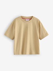 HUGO Natural Logo Short Sleeve T-Shirt - Image 1 of 1