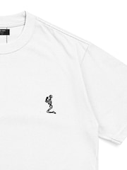 Religion White Essential Swag Curved Hem 100% Cotton T-Shirts 2 Pack - Image 4 of 4