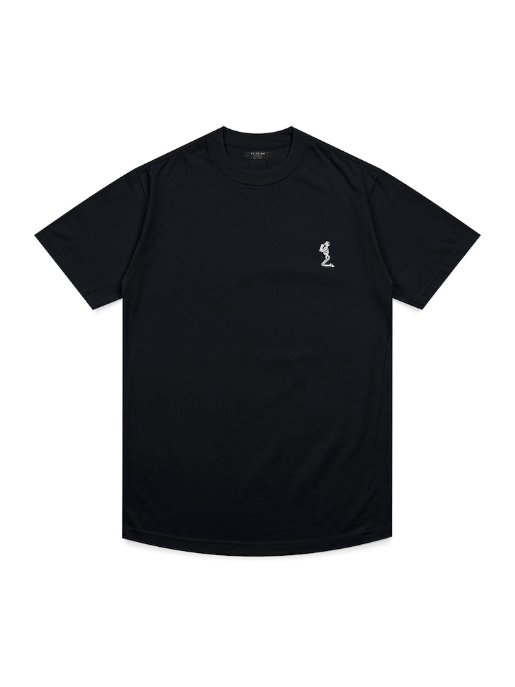 Religion Black Essential Swag Curved Hem 100% Cotton T-Shirts 2 Pack - Image 2 of 4