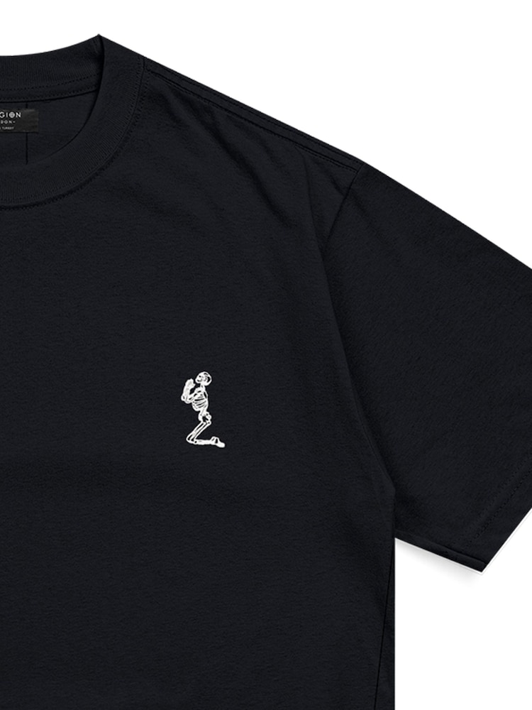 Religion Black Essential Swag Curved Hem 100% Cotton T-Shirts 2 Pack - Image 4 of 4