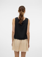 VERO MODA Tie Front Waistcoat - Изображение 4 из 5