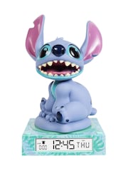 Peers Hardy Blue Disney 3D Stitch Alarm Clock - Image 1 of 3
