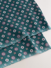 Verde - Fular estampado - Imagen 2 de 3