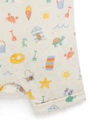 Purebaby Natural Resort Onesie - Image 5 of 5