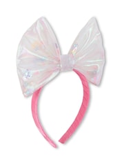 Billieblush Pink Star Tulle Bow Headband - Image 1 of 3