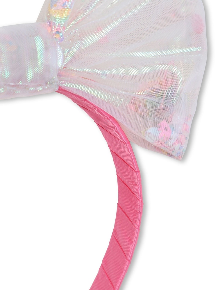 Billieblush Pink Star Tulle Bow Headband - Image 2 of 3