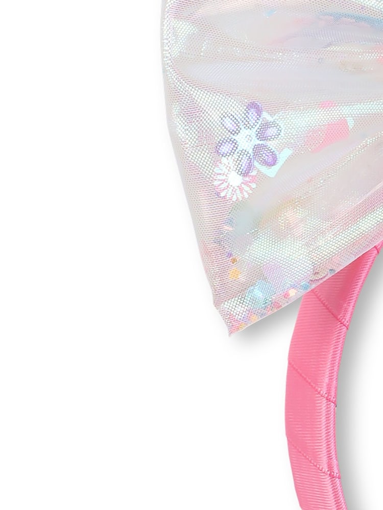 Billieblush Pink Star Tulle Bow Headband - Image 3 of 3