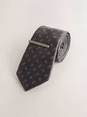 Brown Textured Tie - Image 3 of 5