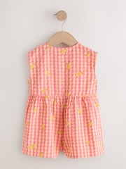 Pink/Yellow Banana Trapeze Playsuit (3mths-7yrs) - Image 5 of 7
