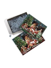 Cheatwell Games 1000 Piece Puzzle Christmas Puppies - Image 2 of 3