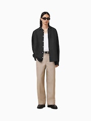 AllSaints Black Bandol Long Sleeve Shirt - Image 2 of 6