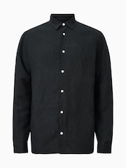 AllSaints Black Bandol Long Sleeve Shirt - Image 6 of 6
