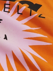 Reiss Orange Bruno 3-9 yrs SmileyWorld | Reiss Sun Motif T-Shirt - Image 5 of 5