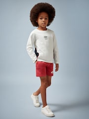Reiss | Superman Cotton Logo T-Shirt - Image 4 of 5