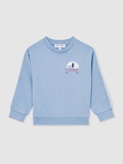 Reiss | Superman Logo Print Sweatshirt - Image 1 of 5