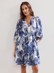 Phase Eight Blue Moira Jumpsuit - Image 1 of 7