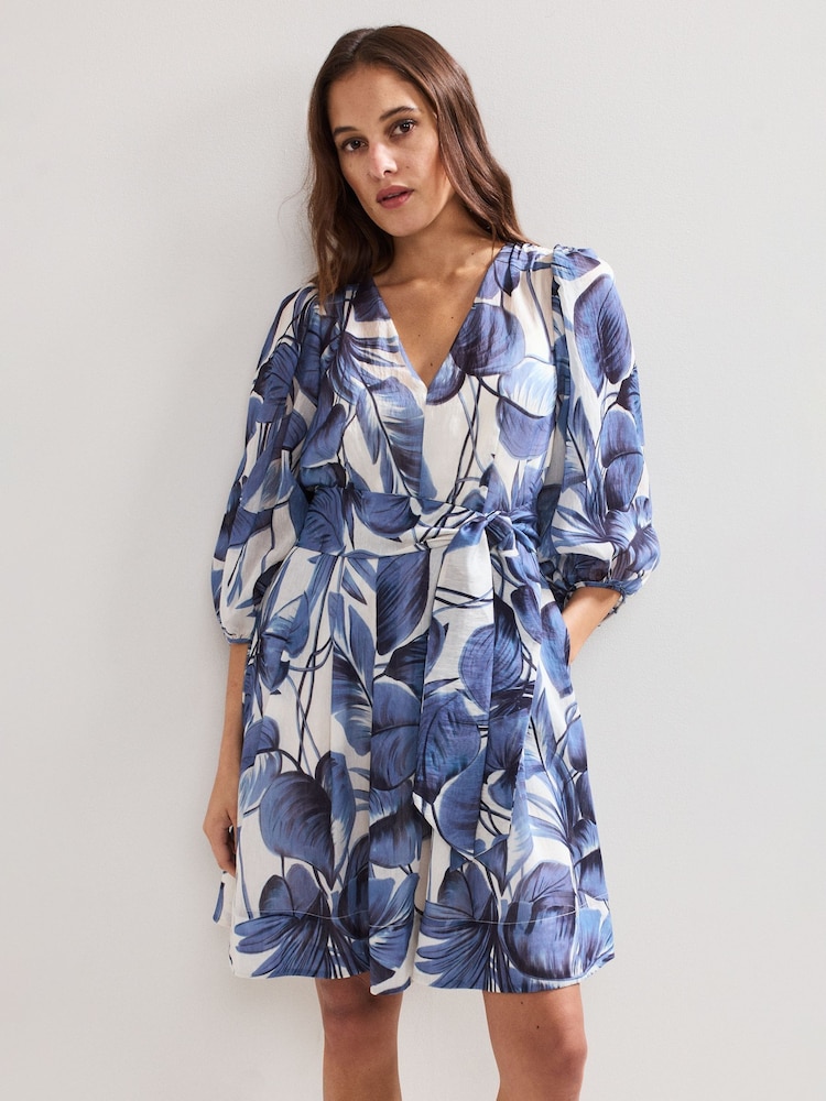 Phase Eight Blue Moira Jumpsuit - Image 1 of 7