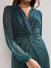 Phase Eight Green Cherene Ombre Dress - Image 4 of 6