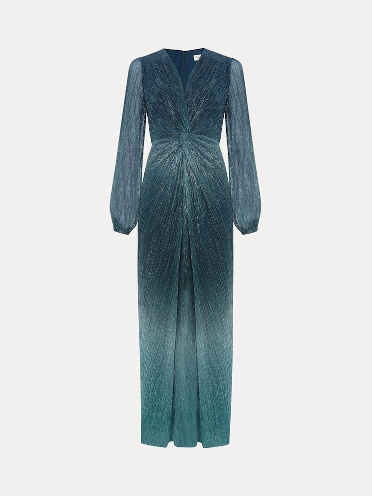 Phase Eight Green Cherene Ombre Dress - Image 6 of 6