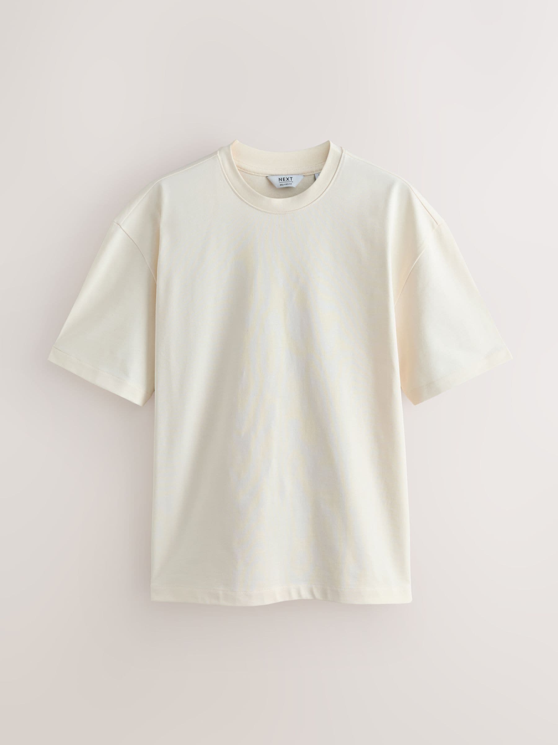Buy Pastels Green/Blue/Ecru/Slate/Pink Relaxed Fit Heavyweight T