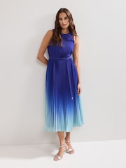 Phase Eight Blue Simara Ombre Dress - Image 1 of 7