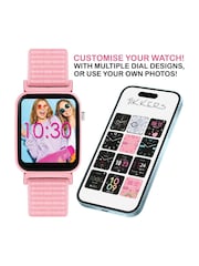 Tikkers Pink  Smart Series 13 Riptape Strap Smart Watch - Image 3 of 6