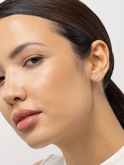 Radley Silver Tone Cluster Stud Earrings - Image 4 of 5