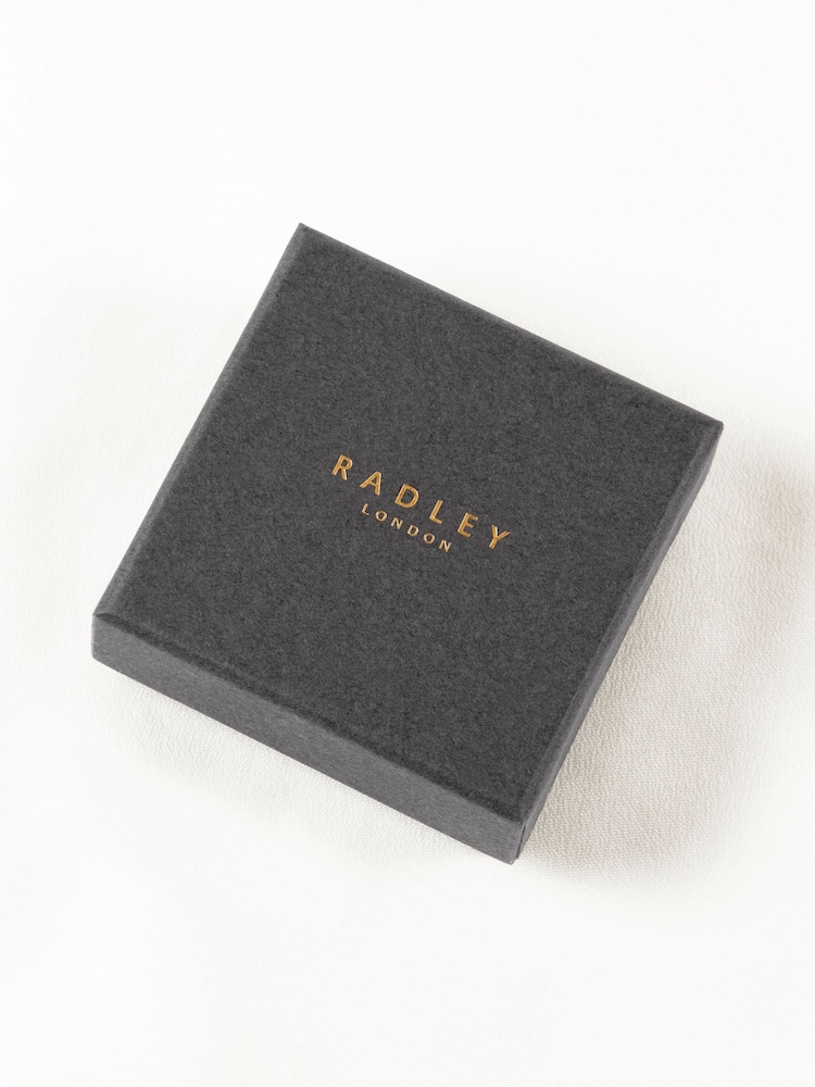 Radley Silver Tone Cluster Stud Earrings - Image 5 of 5