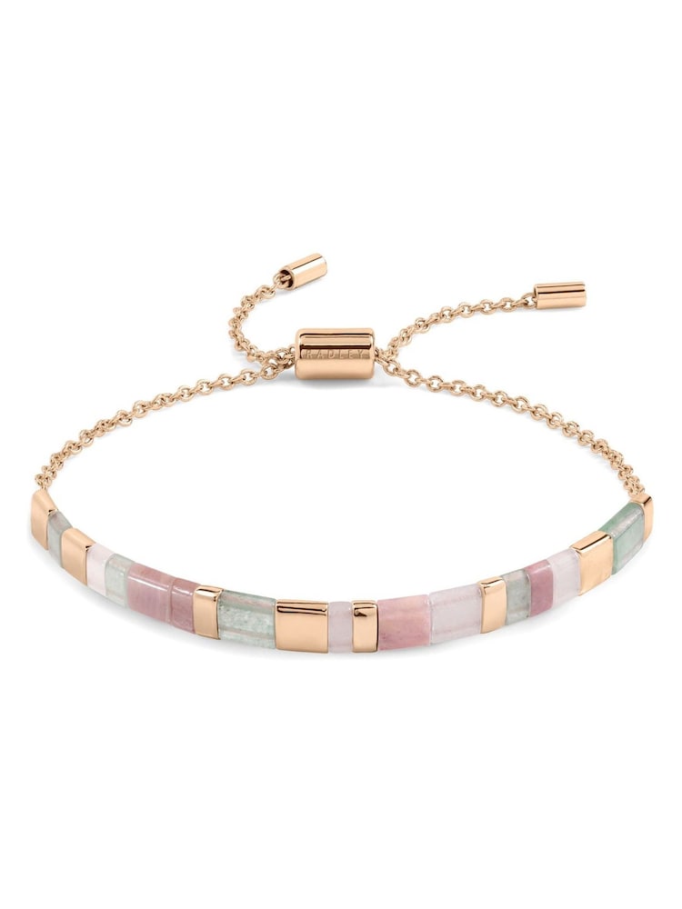 Radley 18ct Gold Semi Precious Stone Friendship Bracelet - Image 1 of 4