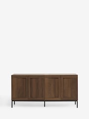 Dark Natural Oswin Oak Effect Large Sideboard - Image 1 of 5