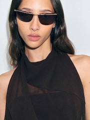 Mango Black Supriya Lele Sleeveless Halter Neck Mini Dress - Image 3 of 5