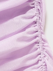 Mango Purple Supriya Lele Low Back Strappy Mini Dress - Image 6 of 6