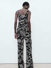 Mango Black Straight Trousers - Image 2 of 5