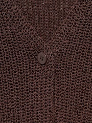 Mango Brown Knitted Waistcoat - Image 6 of 6
