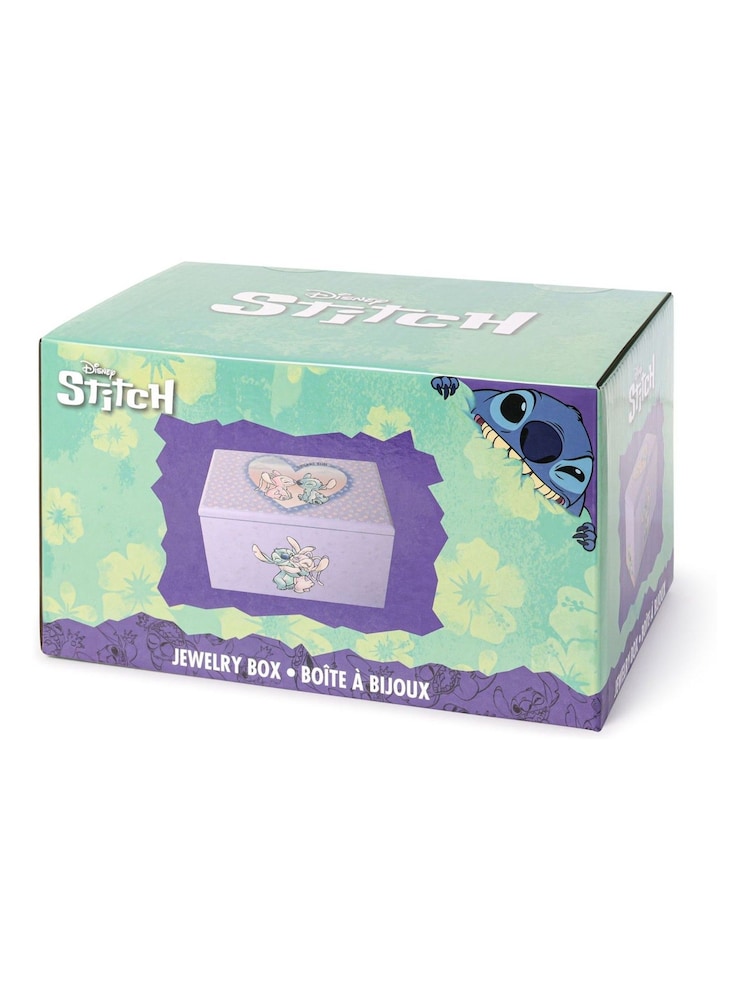Stitch & Angel Purple Heart Jewellery Box - Image 4 of 4 Stitch & Angel Purple Heart Jewellery Box - Image 4 of 4