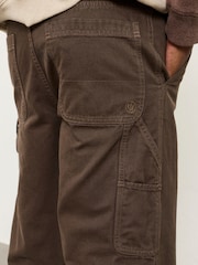 FatFace Light Brown Iver Utility Trousers - Image 4 of 7