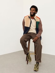 FatFace Light Brown Iver Utility Trousers - Image 5 of 7