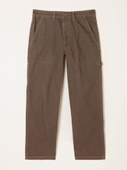 FatFace Light Brown Iver Utility Trousers - Image 6 of 7
