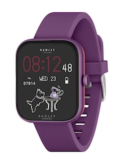 Radley Purple Series 32 Silicone Strap Smart Watch - Image 1 of 6