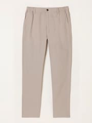 FatFace Hayle Natural Linen Cotton Trousers - Image 6 of 6