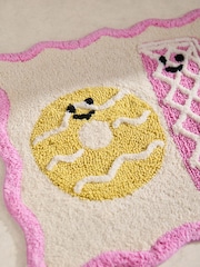 Multi Biscuit Icon Cotton Bath Mat - Image 2 of 3