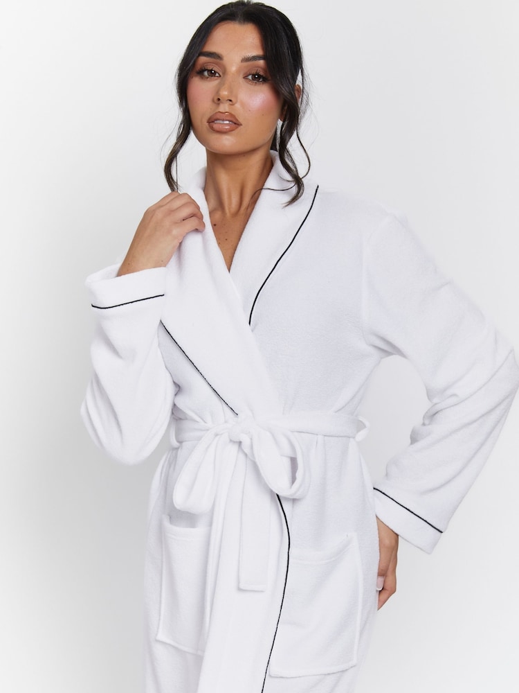 Loungeable Lightweight Towelling Spa Robe - Bild 1 von 6