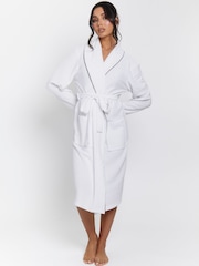 Loungeable Lightweight Towelling Spa Robe - Bild 5 von 6