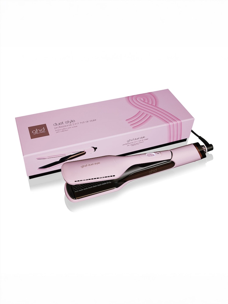 ghd Pink Sorbet Duet Style Charity Limited Edition Hot Air Styler - Image 1 of 4